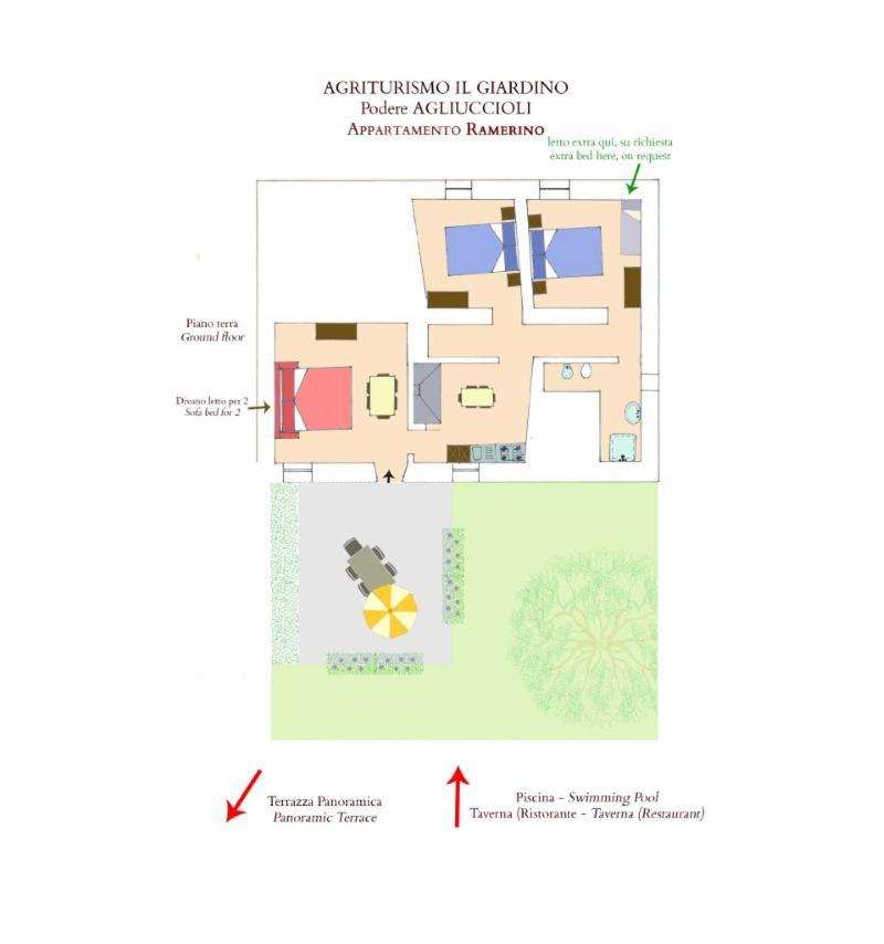 Agriturismo Il Giardino ポンタッシエーヴェ エクステリア 写真
