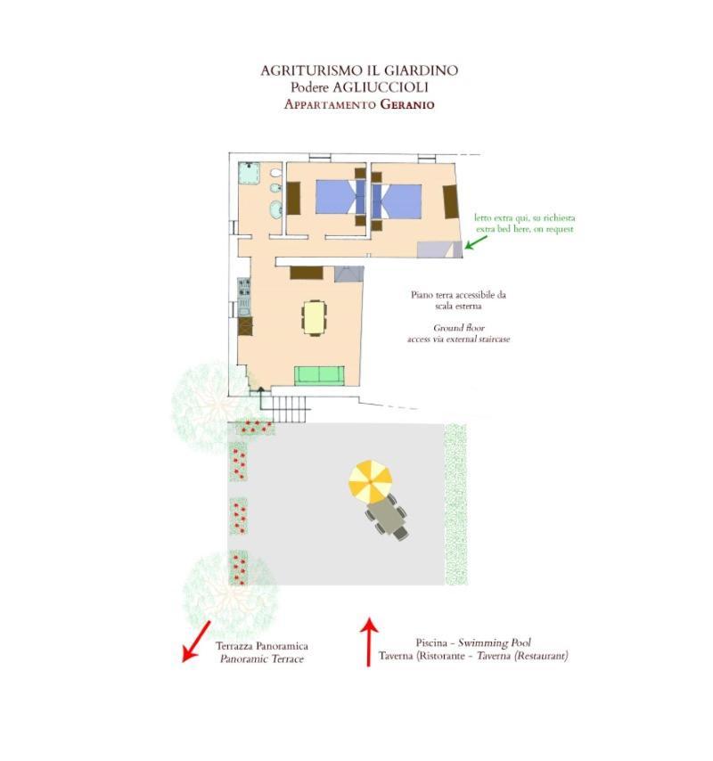 Agriturismo Il Giardino ポンタッシエーヴェ エクステリア 写真